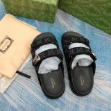 Women's GG Non-slip Sandals Slippers Black