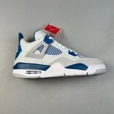 Air Jordan 4 Retro Military Blue White Gray 2024 FV5029-141