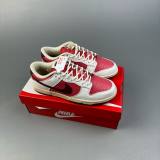 SB Dunk Low Retro Low Top Casual Sneakers White&Red HF0736 161