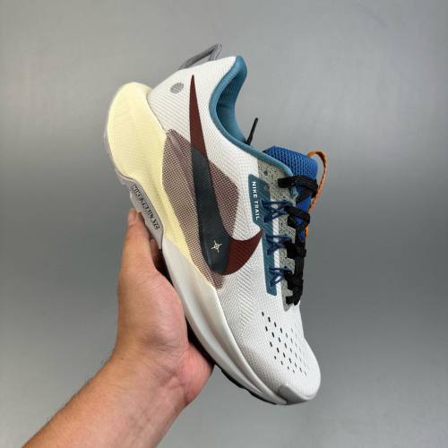PEGASUS TRAIL 5 Low Top Breathable Running Shoes White&Blue DV3864-307