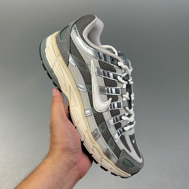 P-6000 Casual Sports Running Shoes Gray FN7509-029