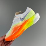 ZoomX Vaporfly Next% 3 Casual Sports Running Shoes White Orange