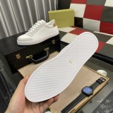 Men's Vintage Check Panelled Casual Sneakers White