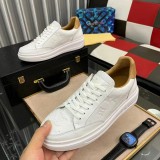 Men's Beverly Hills Casual Sports Shoes White Brown
