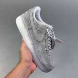 Air Force 1 Low Versatile Casual Sneakers Gray AA1117-188
