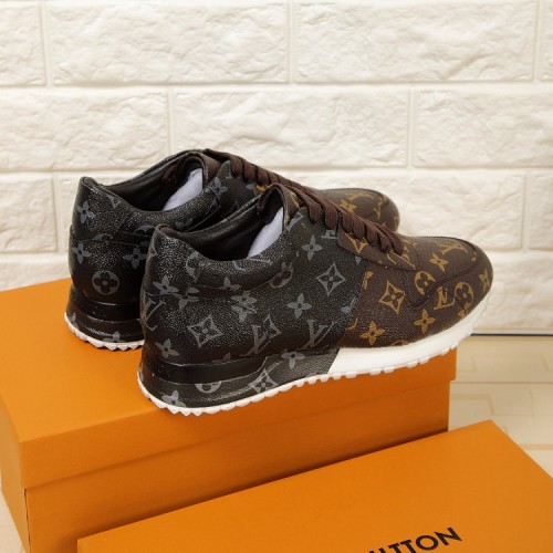 Men's Run Away Casual Sneakers Brown Black
