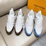 Men's Run Away Casual Sneakers White Brown