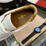 Men's Beverly Hills Casual Sports Shoes White Brown