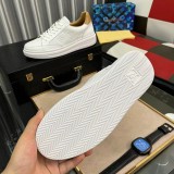 Men's Beverly Hills Casual Sports Shoes White Brown