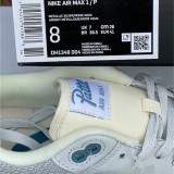 Patta x Air Max 1 “Noise Aqua” Casual Sneakers Blue Gray DH1348 001