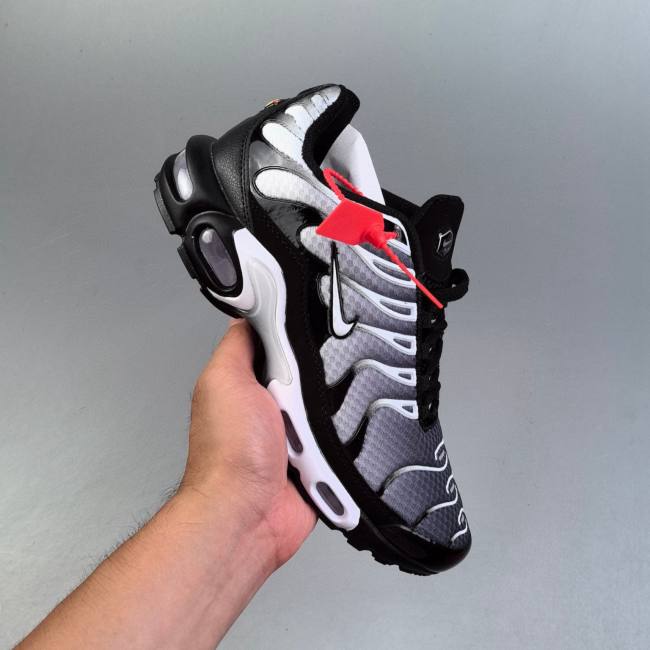 AIR MAX PLUS Cushioned Running Shoes Gradient Gray DM0032