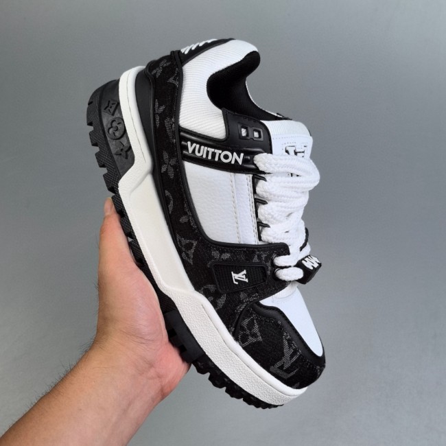 Trainer Maxi Sneaker Low Black White