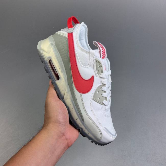 Air Max Terrascape 90 Retro Casual Sneaker White&Red DQ3987