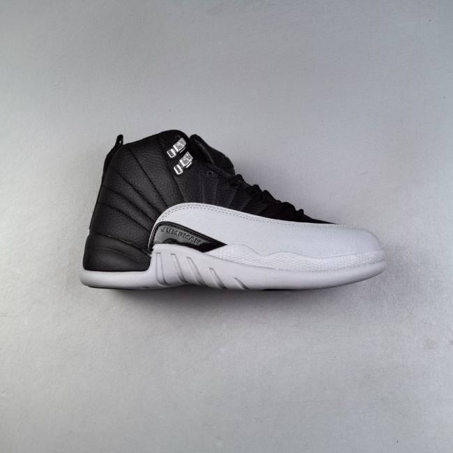 Air jordan 12 Retro High Top Cushioned Sneaker Black Gray CT8013-019