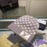 One Point Knit Cap Cuffed Beanie Winter Soft Warm Unisex 207#