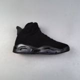 AJ6 Retro High Top Versatile Sneakers Black DB9818-001