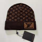 One Point Knit Cap Cuffed Beanie Winter Soft Warm Unisex 207#