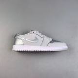 AJ1 Low Top Retro Versatile Sneakers Gray CZ0790 002