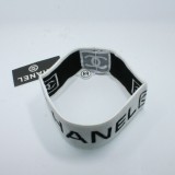 Wide Edge Headpiece Jacquard Logo Sport Knit Hairband 123# 5.5cm
