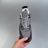 AJ4 Retro SE Paris Olympics Wet Cement Mid Sneakers FQ7928-001
