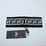 Wide Edge Headpiece Jacquard Logo Sport Knit Hairband 124#