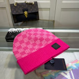 One Point Knit Cap Cuffed Beanie Winter Soft Warm Unisex 223#