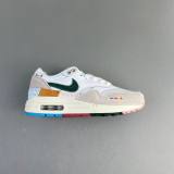 Air Max 1 Retro Cushioned Running Sneakers White&Gray FQ0256-131