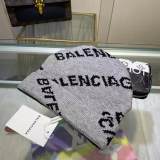 Allover Logo beret Knit Cap Cuffed Beanie Winter Soft Warm Unisex 205#
