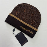 One Point Knit Cap Cuffed Beanie Winter Soft Warm Unisex 202#