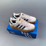 AD Originals Gazelle Bold Low Top Skate Sneakers Beige&Black IE0429