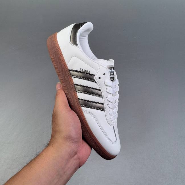 Original Samba OG Retro Low Top Skate Sneakers White&Black IG1964