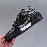 LV Skate Sneakers Black Swarovski Monogran