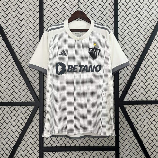 2425 Atletico Mineiro away Jersey Soccer White Black