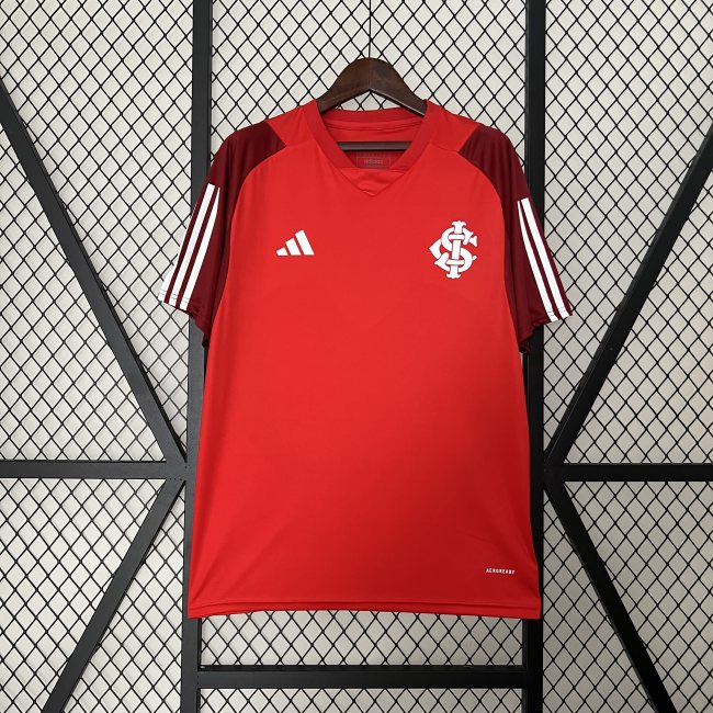 2425 Internacional Training Wear Red Jersey Soccer