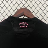 2425 Miami Away Jersey Soccer Black Pink