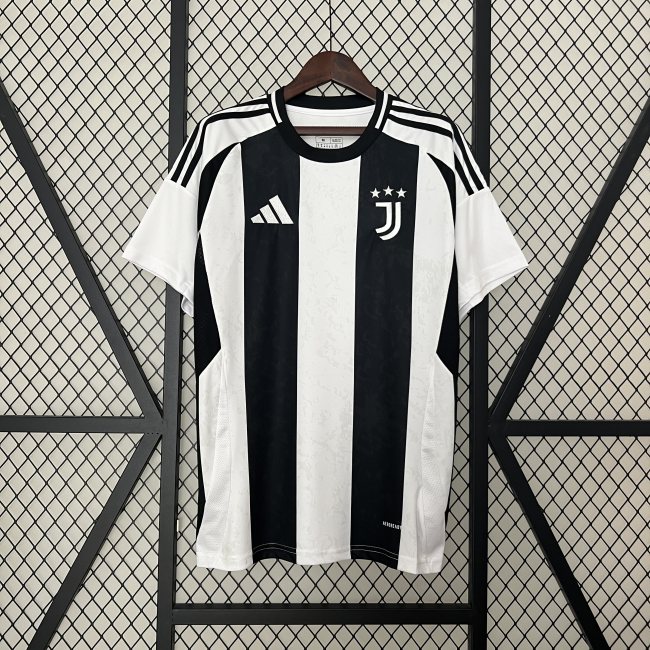 2425 Juventus Home Jersey Soccer Black White