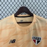 2425 Sao Paulo Training Clothes Jersey Soccer Orange