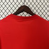 2425 Internacional Training Wear Red Jersey Soccer