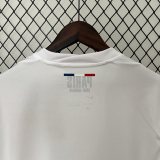 2425 PSG Away Jersey Soccer White Red