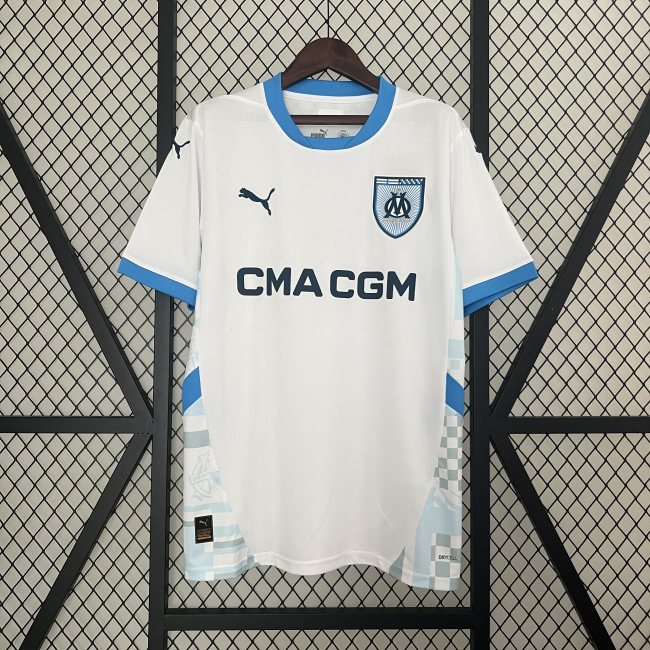 2425 Marseille Home Jersey Soccer White