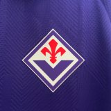 2425 Fiorentina Home Jersey Soccer Dark Purple