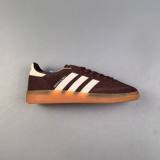 Originals Handball Spezial Low Top Ruuning Sneakers Dark Brown&White IH2612