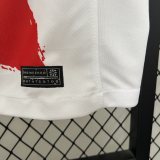 2425 PSG Away Jersey Soccer White Red