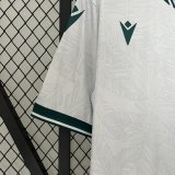 2425 Santiago Wanderers Away Jersey Soccer White Green