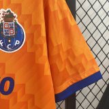 2425 Porto Away Jersey Soccer Orange Blue