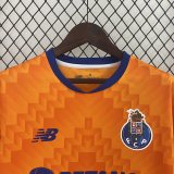 2425 Porto Away Jersey Soccer Orange Blue