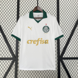2425 Palmeiras Away Jersey Soccer White Green