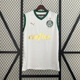 2425 Vest Palmeiras Away Jersey Soccer White Green
