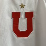 2425 University of Chile Away Jersey Soccer White Grey