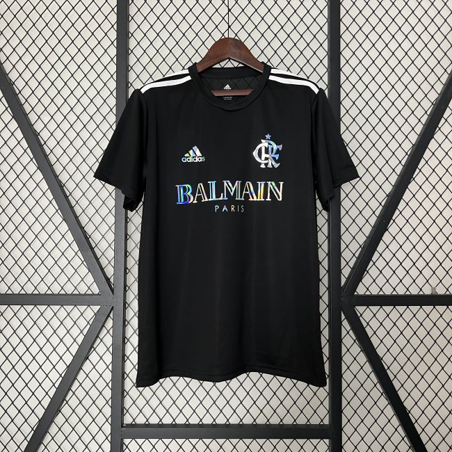 2425 Flamengo Joint Version Jersey Soccer Black
